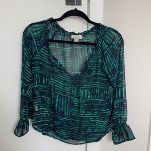 ✨3/$10✨ LOFT sheer blouse